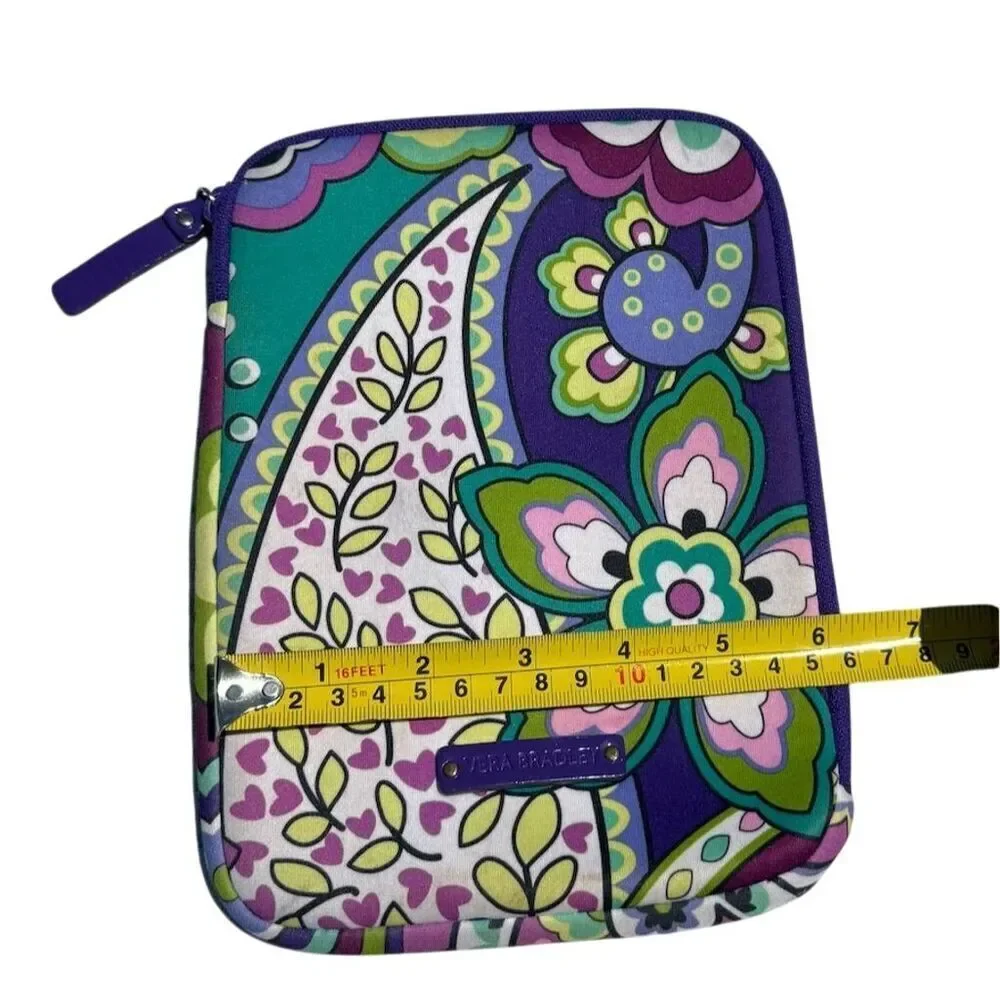 Vera Bradley Purple Floral iPad eReader Sleeve Case